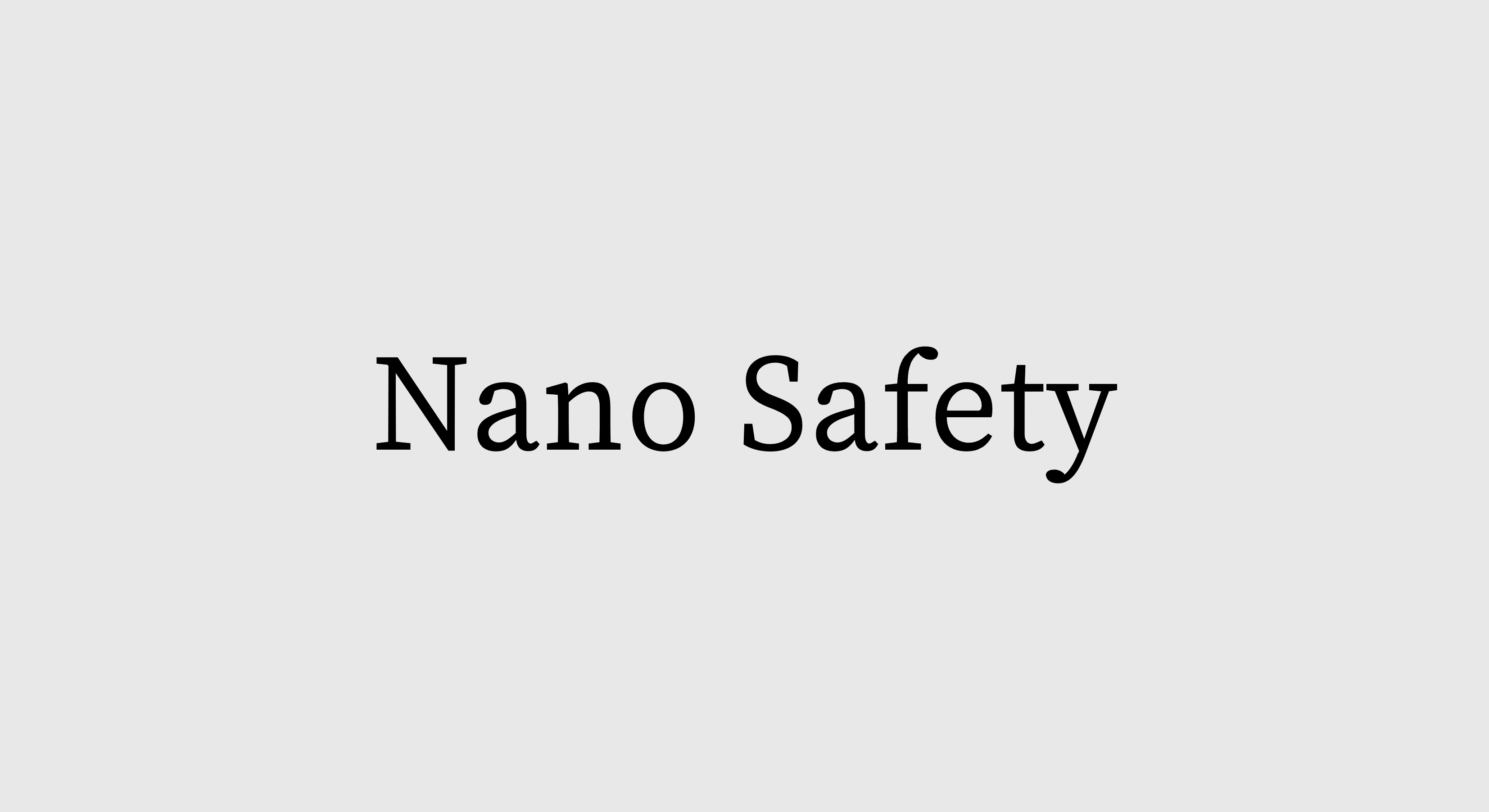 Nano Safety